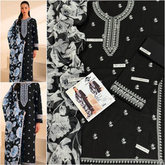 LAWN Cotton EMBROIDERED 3 PIECE