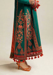 HUSSAIN REHAR DHANAK EMBROIDERED 3 PIECE
