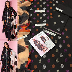 LAWN Cotton EMBROIDERED 3 PIECE