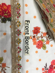 CHARIZMA HIT SILK 3 PIECE WEDDING AND PARTY WEAR