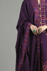 BAREEZE MOST HIT DHANAK WOOL EMBROIDERED 3 PIECE