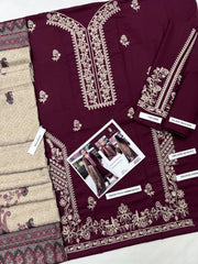 IZEL MZ810 EMBROIDERED 3 PIECE