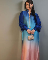 Allover Digital Printed Shamooz Silk 3 PIECE