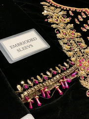 JAZMIN VELVET EMBROIDERED 3 PIECE