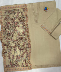 LUXURY EMBROIDERED DHANAK WOOL 3 PIECE BIK5060