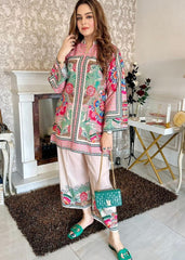 Allover Digital Printed SILK 3 Piece