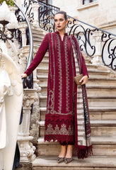 MARIA B LUXURY WEAR DHANAK EMBROIDERED 3 PIECE