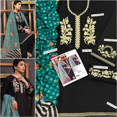 LAWN Cotton EMBROIDERED 3 PIECE