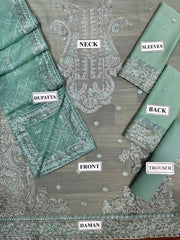 ASIM JOFA JHIL MILL CHIFFON WEDDING AND PARTY WEAR