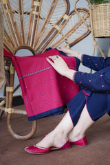 ASLIGN CASUALLY WEAR EMBROIDERED DHANAK WOOL 3 PEOPLE