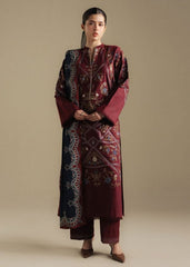 ZARA SHAHJAHAN HIT LATES 3 PIECE EMBROIDERED DHANAK WOOL