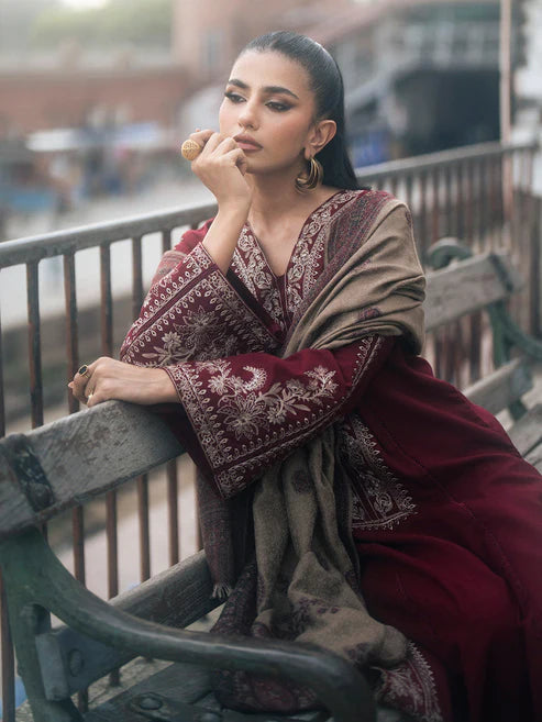 IZEL MZ810 EMBROIDERED 3 PIECE