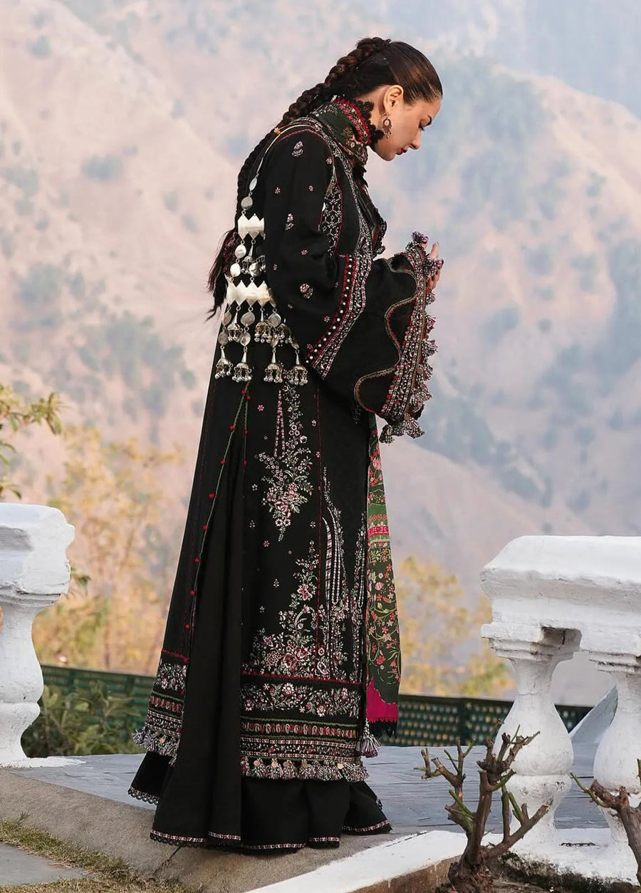 HUSSAIN REHAR ZOBIA WINTER DHANAK WOOL 3 PIECE