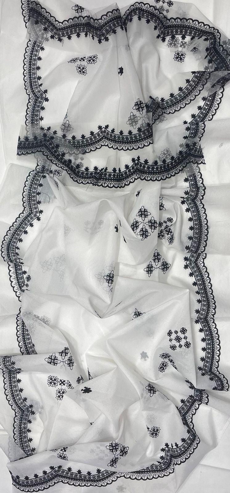 HUSSAIN REHAR Luxury LAWN Heavy Embroidered 3 PIECE 1001