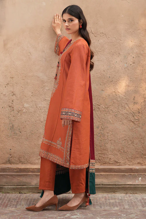 URGE AND ASLIGN HIT 3 PIECE DHANAK EMBROIDERED