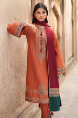 URGE AND ASLIGN HIT 3 PIECE DHANAK EMBROIDERED