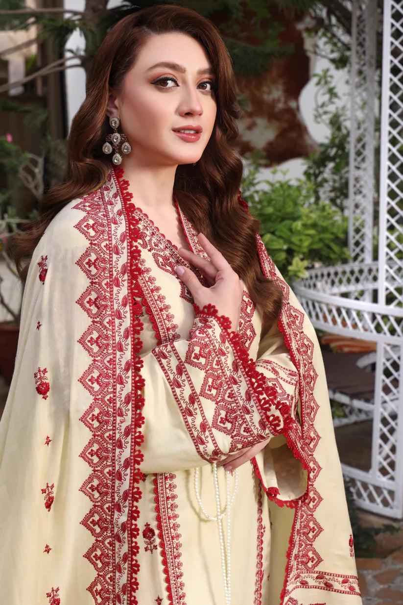 ANEELA’S MOST TRENDING EMBROIDERED 3 PIECE FOR WINTER (PRINTED SHAWL)