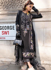 MUSHQ BRAND 5024 DHANAK EMBROIDERED 3 PIECE