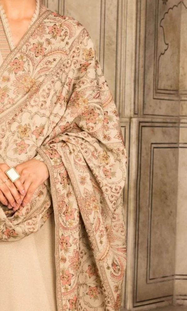 BAREEZE Luxury Heavy Embroidered 3 Piece KJ860