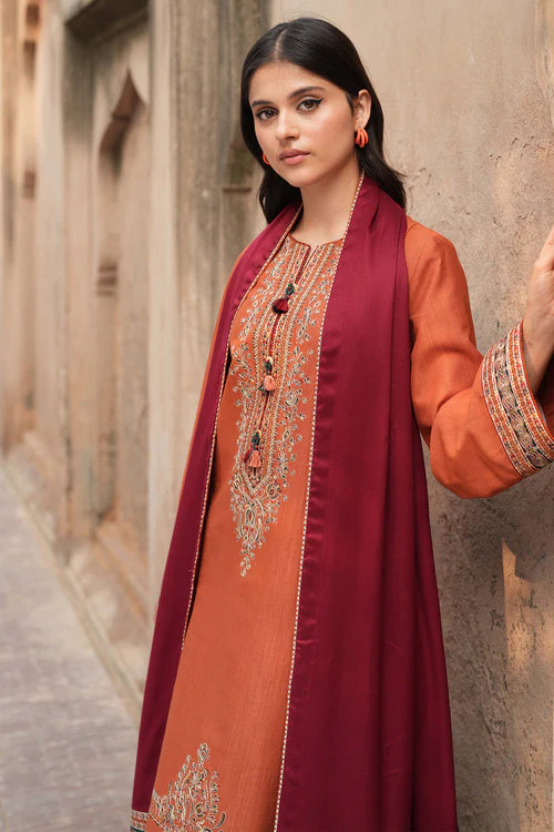 URGE AND ASLIGN HIT 3 PIECE DHANAK EMBROIDERED