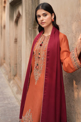 URGE AND ASLIGN HIT 3 PIECE DHANAK EMBROIDERED