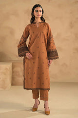 ASLIGN CASUALLY WEAR EMBROIDERED DHANAK WOOL 3 PIECE