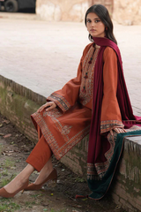 URGE AND ASLIGN HIT 3 PIECE DHANAK EMBROIDERED