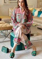 Allover Digital Printed SILK 3 Piece