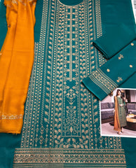 ASIM JOFA 4176BIK LUXURY EMBROIDERED LAWN 3 PIECE